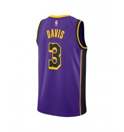 Men's Brand Anthony Davis Purple Los Angeles Lakers 2022/23 Statement Edition Swingman Jersey $40.00 Jersey