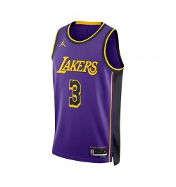 Men's Brand Anthony Davis Purple Los Angeles Lakers 2022/23 Statement Edition Swingman Jersey $40.00 Jersey