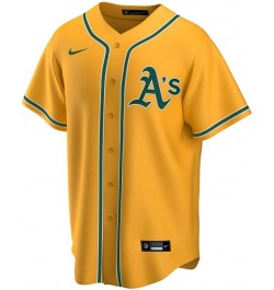 Men's Oakland Athletics Official Blank Replica Jersey $56.25 Jersey