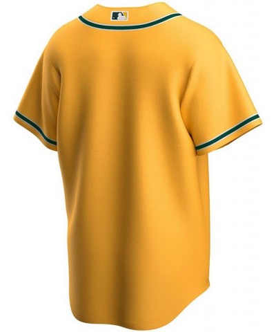 Men's Oakland Athletics Official Blank Replica Jersey $56.25 Jersey