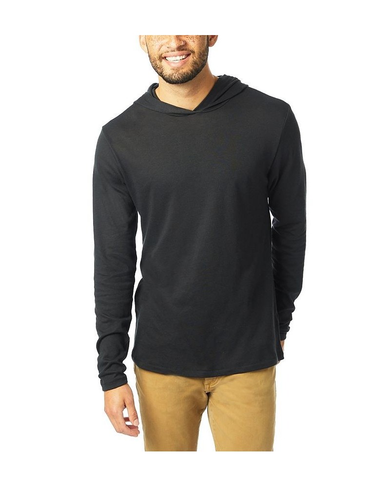 Men's Keeper Eco Jersey Pullover Hoodie Black $26.79 Sweatshirt