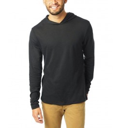 Men's Keeper Eco Jersey Pullover Hoodie Black $26.79 Sweatshirt