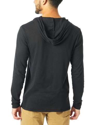 Men's Keeper Eco Jersey Pullover Hoodie Black $26.79 Sweatshirt