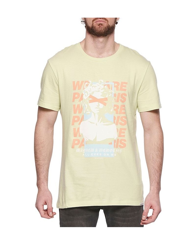 ELEVEN PARIS Men's Mayhem & Memories Graphic T-Shirt Green $18.38 T-Shirts