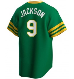 Men's Reggie Jackson Kelly Green Oakland Athletics Road Cooperstown Collection Player Jersey $47.85 Jersey