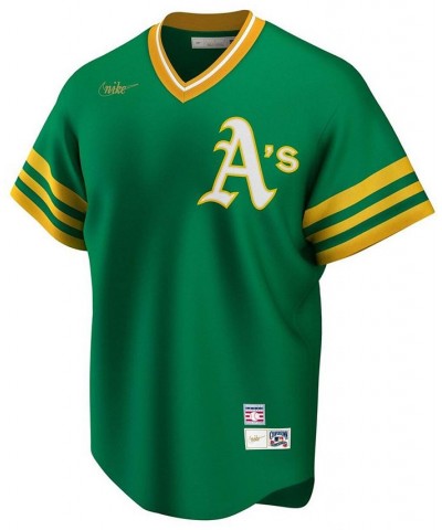 Men's Reggie Jackson Kelly Green Oakland Athletics Road Cooperstown Collection Player Jersey $47.85 Jersey