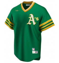 Men's Reggie Jackson Kelly Green Oakland Athletics Road Cooperstown Collection Player Jersey $47.85 Jersey