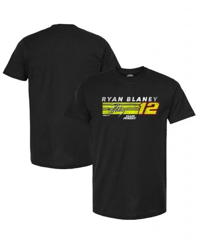 Men's Heather Charcoal Ryan Blaney Hot Lap T-shirt $15.40 T-Shirts