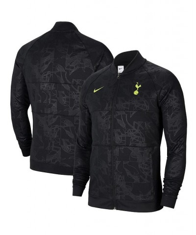 Men's Black Tottenham Hotspur I96 Anthem Raglan Full-Zip Track Jacket $40.80 Jackets