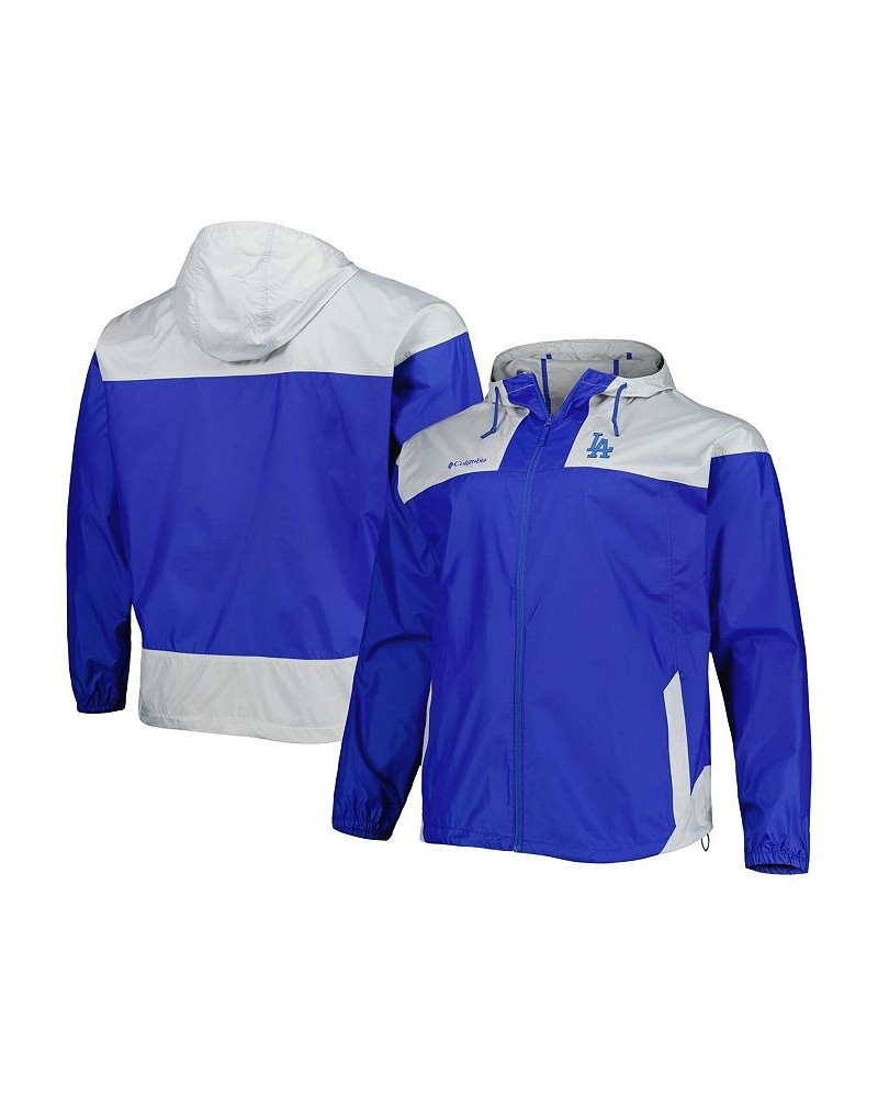 Men's Royal Los Angeles Dodgers Flash Forward Challenger Big and Tall Omni-Shade Full-Zip Windbreaker $52.99 Jackets