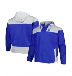 Men's Royal Los Angeles Dodgers Flash Forward Challenger Big and Tall Omni-Shade Full-Zip Windbreaker $52.99 Jackets